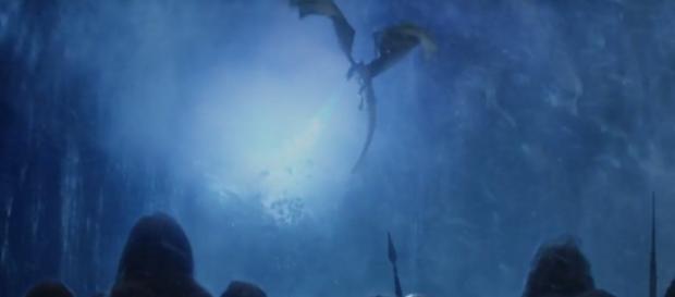 The climactic ending sequence for the 'Game of Thrones' season 7 finale. / from 'YouTube' screen grab The climactic ending sequence for the 'Game of Thrones' season 7 finale. / from 'YouTube' screen grab