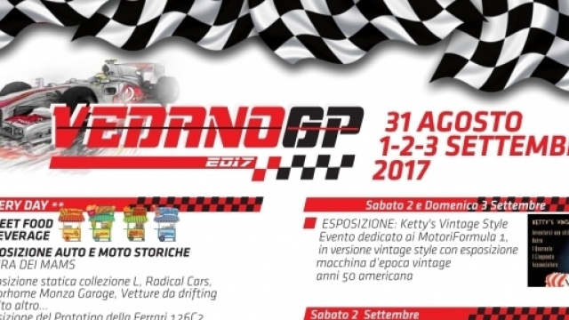 Torna più viva ed energica che mai la manifestazione VedanoGP