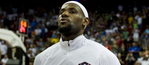 LeBron James - Airman 1st Class Daniel Hughes/99th Air Base Wing via Wikimedia Commons