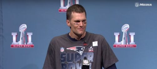 Tom Brady is celebrating his 40th birthday - (Image credit: YouTube|NFL World)