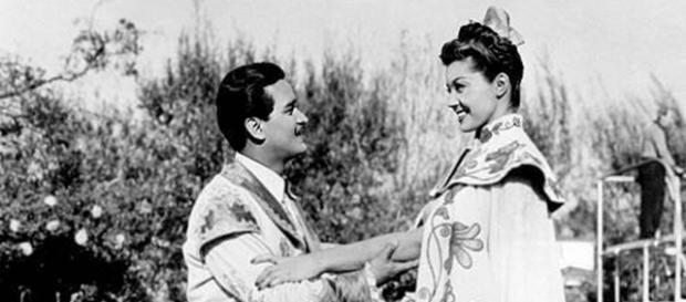 Carlos Ramirez e Esther Williams Carlos Ramirez e Esther Williams