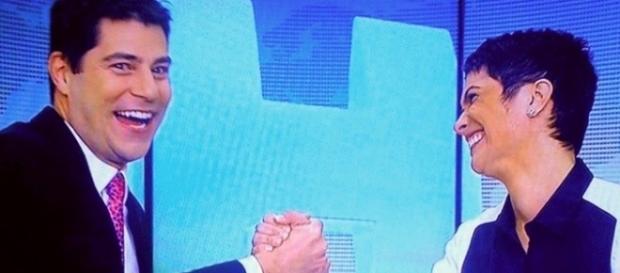 Evaristo Costa e Sandra tinham um excelente relacionamento Evaristo Costa e Sandra tinham um excelente relacionamento