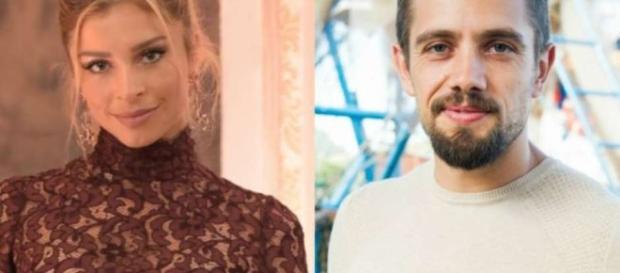 Grazi encena com o ator Rafael Cardoso para nova novela da Globo Grazi encena com o ator Rafael Cardoso para nova novela da Globo