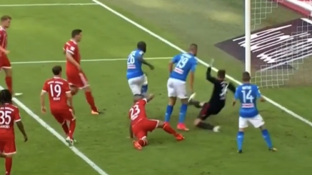 Amichevole del Napoli di Maurizio Sarri