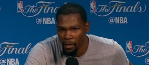 In 2014, Kevin Durant almost signed a 10-year contract worth $250 million with Under Armour -- NBA via YouTube