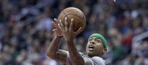 Isaiah Thomas assured fans that he will be back and return to his old deadly form -- Keith Allison via WikiCommons
