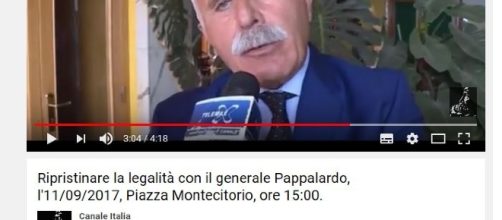 Pappalardo: 'L'11 settembre cacceremo via il governo abusivo Italiano'