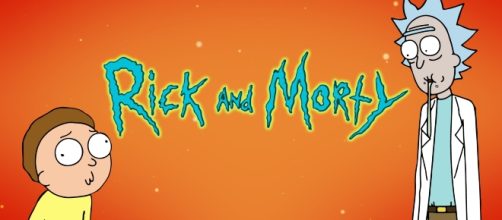 'Rick and Morty' with orange background. Credits - lelnoob Twitter.com