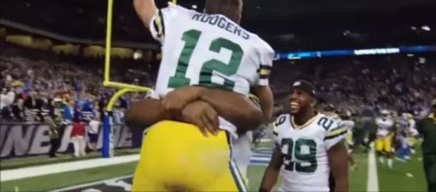 Aaron Rodgers of the Green Bay Packers (via YouTube - Benjvdh) Aaron Rodgers of the Green Bay Packers (via YouTube - Benjvdh)