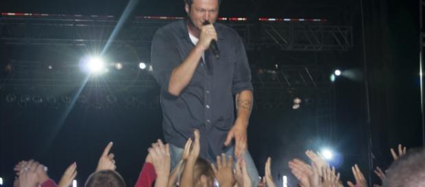 Blake Shelton, Gwen Stefani/Fort George G. Meade Public Affairs Office via Flickr Blake Shelton, Gwen Stefani/Fort George G. Meade Public Affairs Office via Flickr