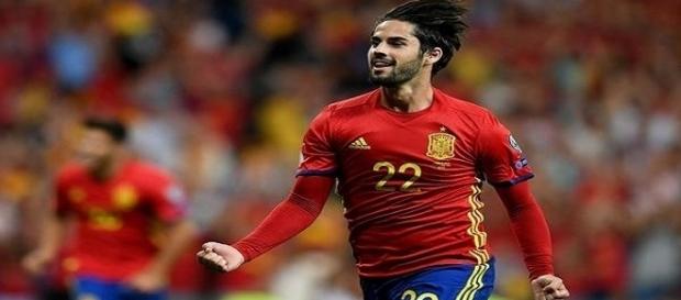 Isco gestó una noche mágica para España, el pasado sábado. Foto cortesía AFP Isco gestó una noche mágica para España, el pasado sábado. Foto cortesía AFP