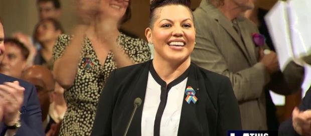 Sara Ramirez (Image Credit - CalzonaMD/YouTube Screenshot) Sara Ramirez (Image Credit - CalzonaMD/YouTube Screenshot)
