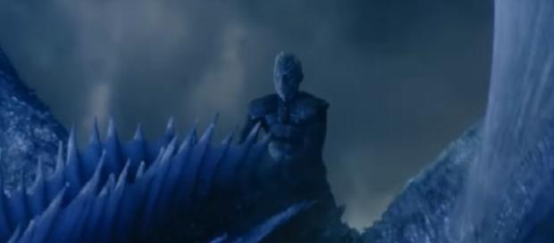 The Night King on the back of his dead dragon Viserion/ Photo: screenshot via GameofThrones channel on YouTube The Night King on the back of his dead dragon Viserion/ Photo: screenshot via GameofThrones channel on YouTube