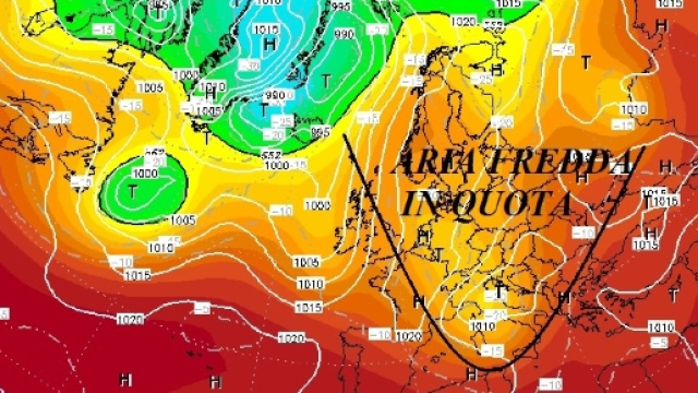 Situazione sinottica a 500 hPa
