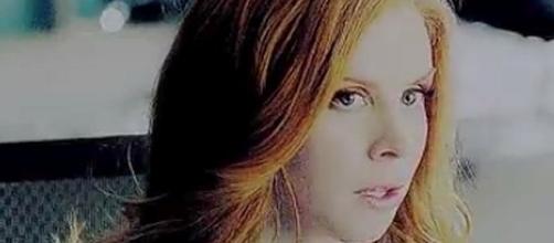 Donna makes a decision on the 100th episode of "Suits' [Image: FlowerxHearts/YouTube screenshot]
