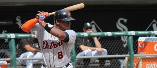 Justin Upton, in his 2nd year with the club, has slugged 28 home runs for the Tigers this season - Skoch3 via Wikimedia Commons