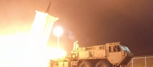 A THAAD US missile interceptor that was tested successfully. (Image by US Pacific Command)