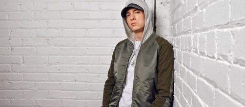 Eminem is reportedly collaborating with Adele, Dr. Dre, Nicki Minaj and Mariah Carey. Photo by EminemVEVO/YouTube Screenshot