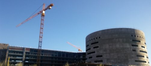 Nuevo Hospital de Toledo, vista frontal