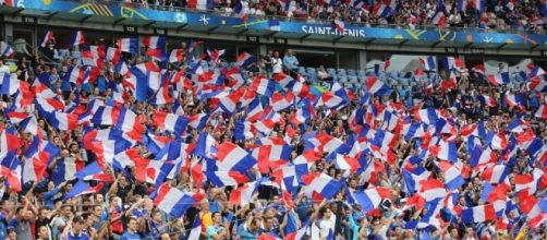 Supporters français au match d'ouverture de l'Euro 2016, France ... - purepeople.com