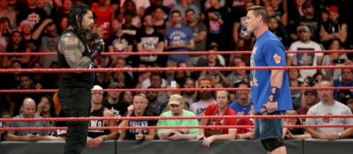 WWE news: Roman Reigns claims he is the first 'true gray area guy' - Monday Night Raw screencap