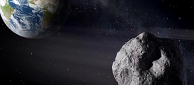 Asteroid approaching the Earth (NASA) Asteroid approaching the Earth (NASA)