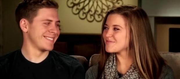 Joy-Anna Duggar is pregnant with first child. YouTube/ET Joy-Anna Duggar is pregnant with first child. YouTube/ET