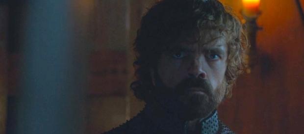 Tyrion's mysterious look in 'GOT' season 7 finale. Screencap: Ice Fire Reviews via YouTube Tyrion's mysterious look in 'GOT' season 7 finale. Screencap: Ice Fire Reviews via YouTube