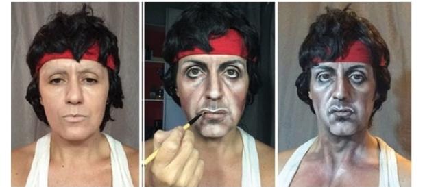 Usando apenas maquiagem, ela conseguiu um resultado incrível Usando apenas maquiagem, ela conseguiu um resultado incrível