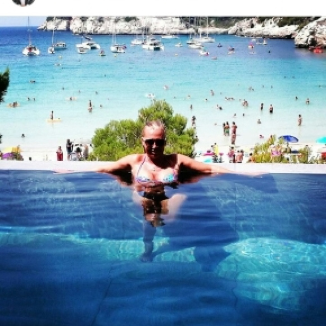 Belén Esteban, vacaciones en Menorca