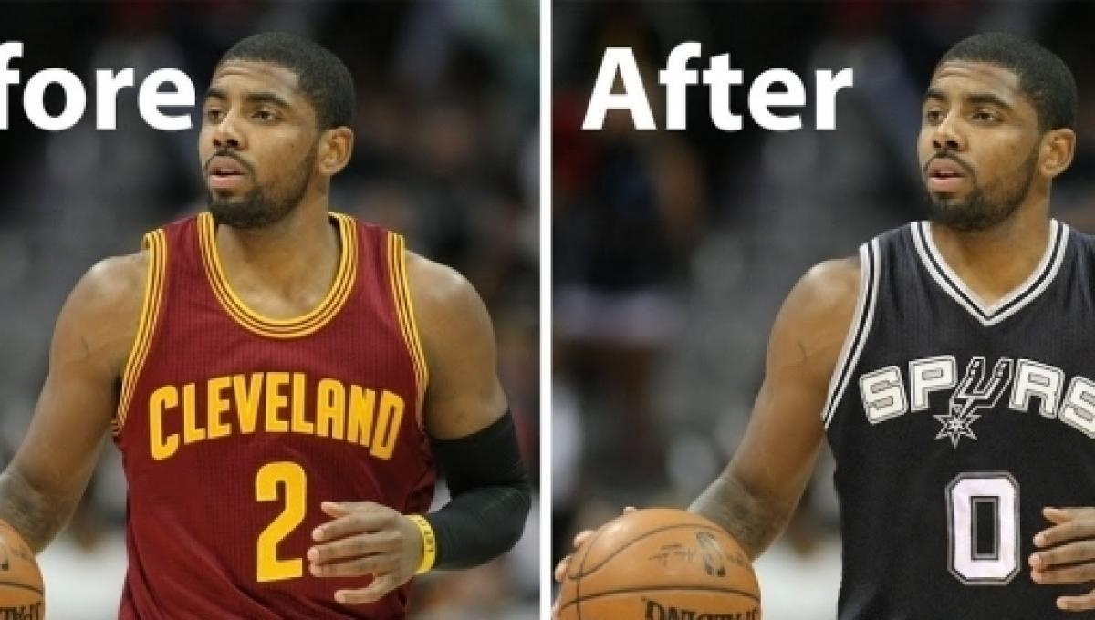 kyrie to spurs