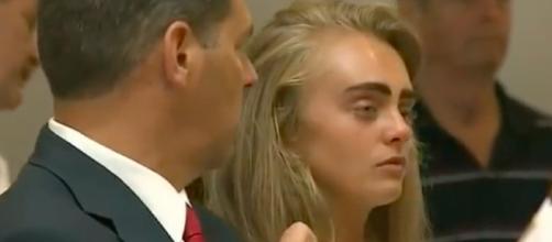 Michelle Carter receives her sentence--Image via YouTube/ABC News