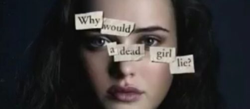 A photo showing one of the posters for "13 Reasons Why" - YouTube/Laura Balderrama