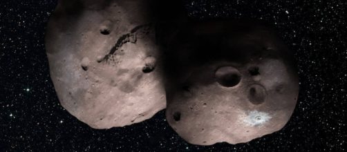 Artist conception of 2014 MU69 (NASA)
