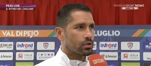 Marco Borriello, attaccante del Cagliari