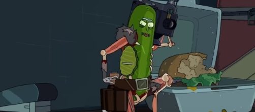Rick turns himself into a pickle in "Rick and Morty" Season 3 Episode 3 titled "Pickle Rick." (Photo:YouTube/Emergency Awesome)