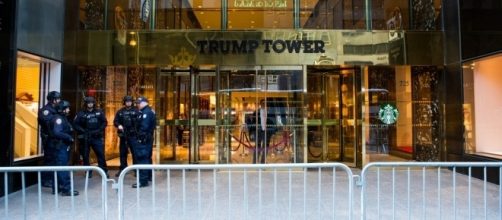 Security outside Trump Tower, New York. / [Image by Anthony Quintano via Flickr, CC BY 2.0]