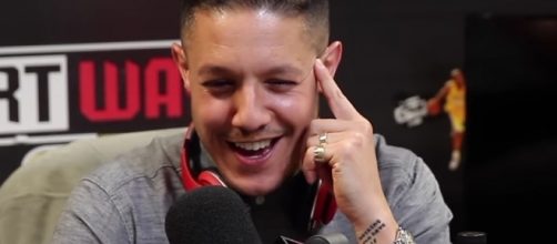 Theo Rossi welcomed second child Arlo Benjamin. Image via YouTube/Power106LosAngeles