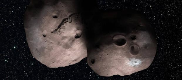 Artist conception of 2014 MU69 (NASA) Artist conception of 2014 MU69 (NASA)