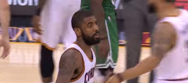 Recent reports now suggest that Kyrie Irving wants to go to the New York Knicks (via YouTube/NBA) Recent reports now suggest that Kyrie Irving wants to go to the New York Knicks (via YouTube/NBA)