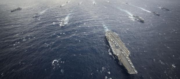 USS George Washington leads a carrier strike group - photo by MC3 Ricardo R. Guzman, US Navy via Wikimedia USS George Washington leads a carrier strike group - photo by MC3 Ricardo R. Guzman, US Navy via Wikimedia