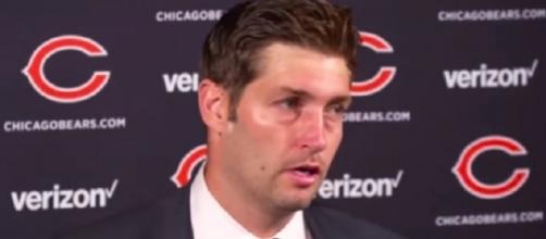Jay Cutler wants the Dolphins to assure him of the starting quarterback spot -- Official Chicago Bears via YouTube