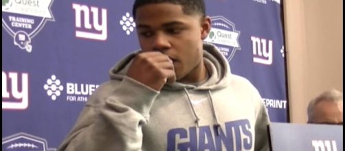 New York Giants Sterling Shepard dodges a bullet after injury- Photo: YouTube