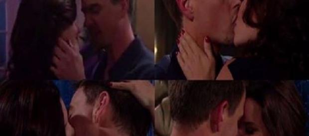 Beautiful: Katie e Wyatt si baciano Beautiful: Katie e Wyatt si baciano