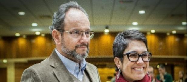 Ernesto Paglia e Sandra Annenberg, repórteres da Globo e casados na vida real Ernesto Paglia e Sandra Annenberg, repórteres da Globo e casados na vida real