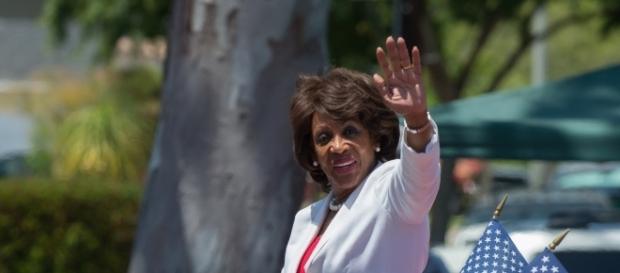 Maxine Waters discusses whether she would run for president in 2020- mark6mauno, Flickr. Maxine Waters discusses whether she would run for president in 2020- mark6mauno, Flickr.