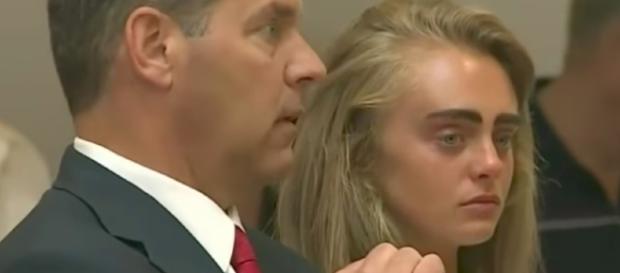 Michelle Carter and her lawyer at her sentencing--Image via YouTube/ABC News Michelle Carter and her lawyer at her sentencing--Image via YouTube/ABC News