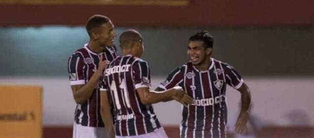 Recuperado de lesão, Sornoza pode ser uma surpresa do Fluminense contra o Atlético-GO (Foto: Globoesporte) Recuperado de lesão, Sornoza pode ser uma surpresa do Fluminense contra o Atlético-GO (Foto: Globoesporte)
