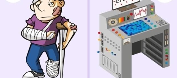 Saiba a diferença em potência do corpo humano e um computador Saiba a diferença em potência do corpo humano e um computador
