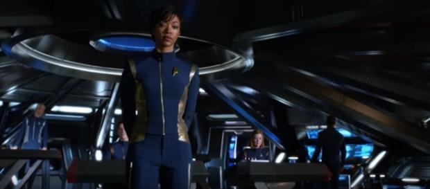 Star Trek Discovery. First Officer Michael Burnham- (YouTube/Film Select) Star Trek Discovery. First Officer Michael Burnham- (YouTube/Film Select)
